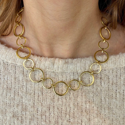 Alternating Ring Necklace