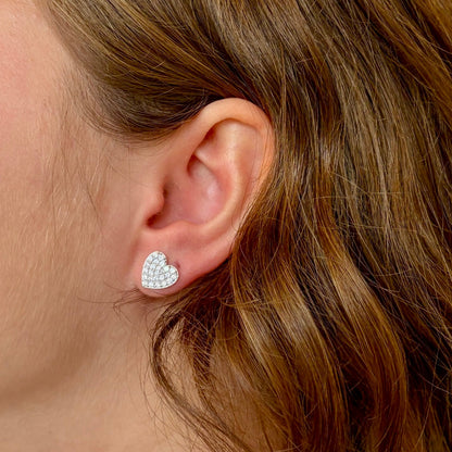 Heart Studs