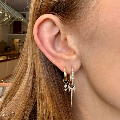 Long Love Starburst Earring Charms