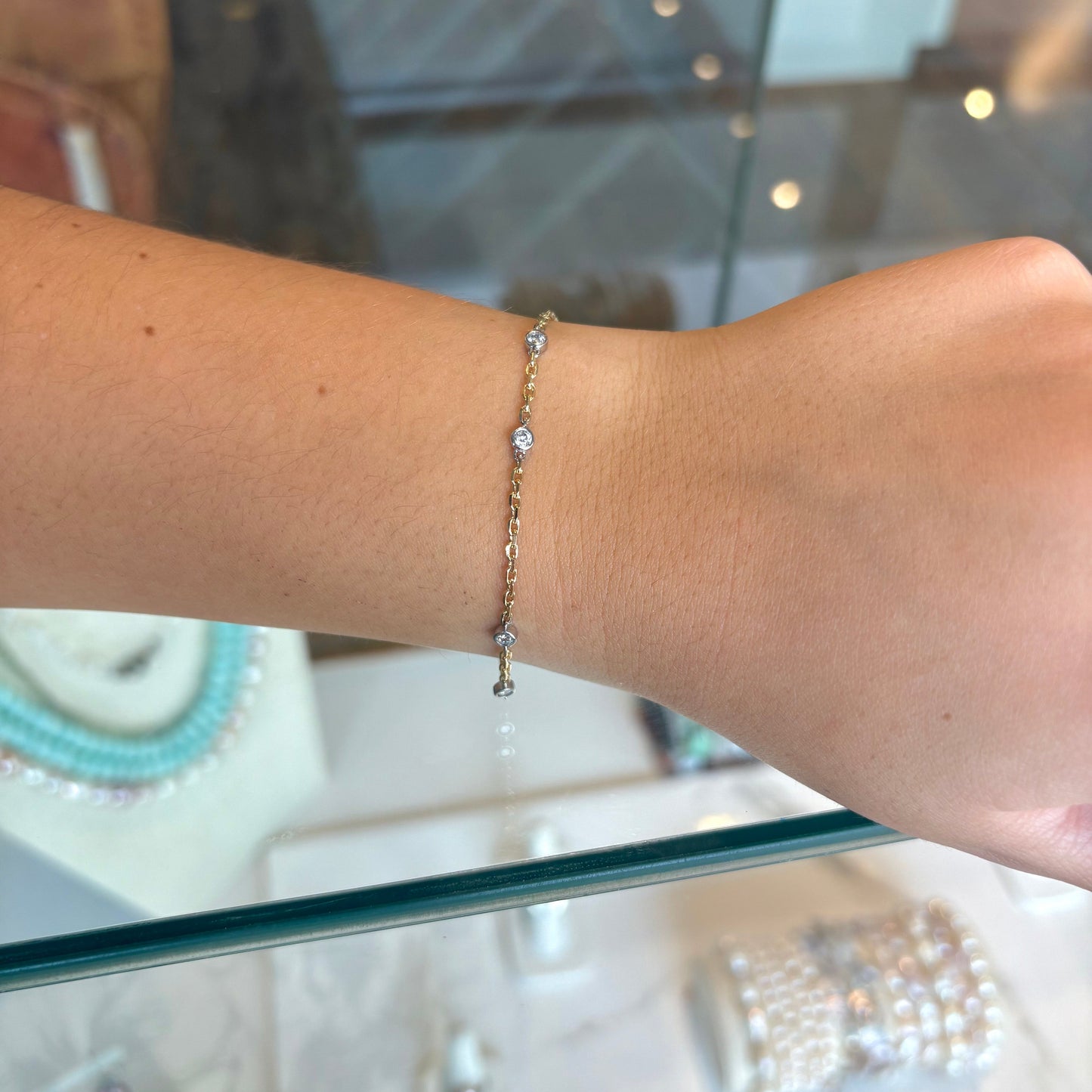 Diamond by the Yard Bracelet