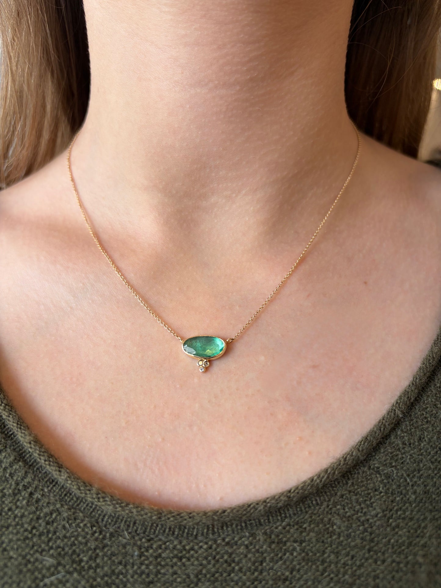 Zambian Emerald Necklace