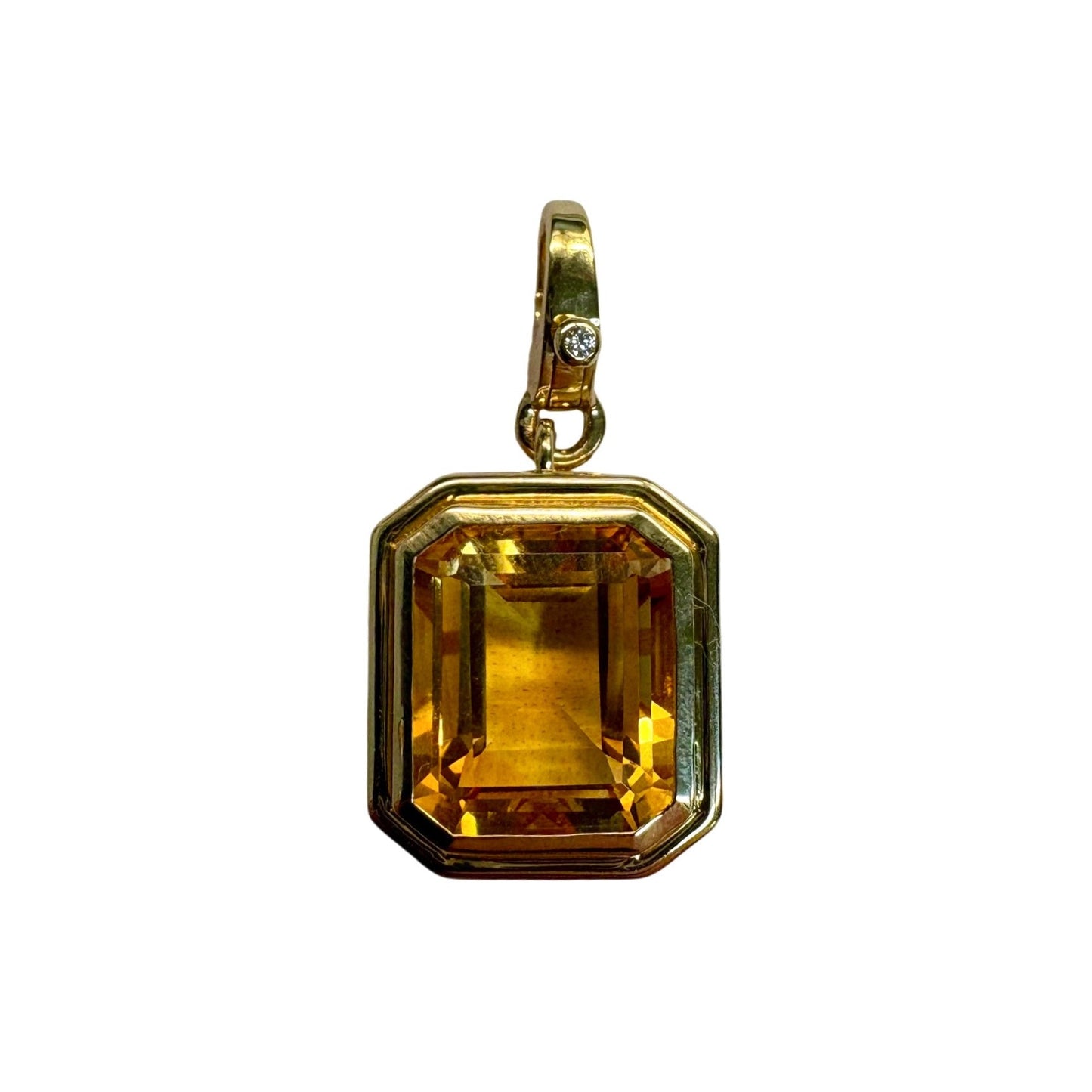 Golden Citrine Pendant