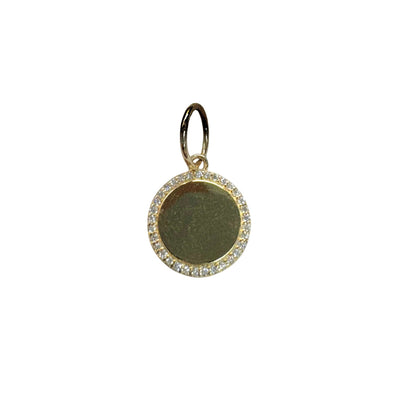 Diamond Halo Pendant
