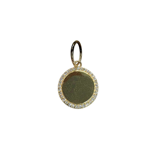 Diamond Halo Pendant