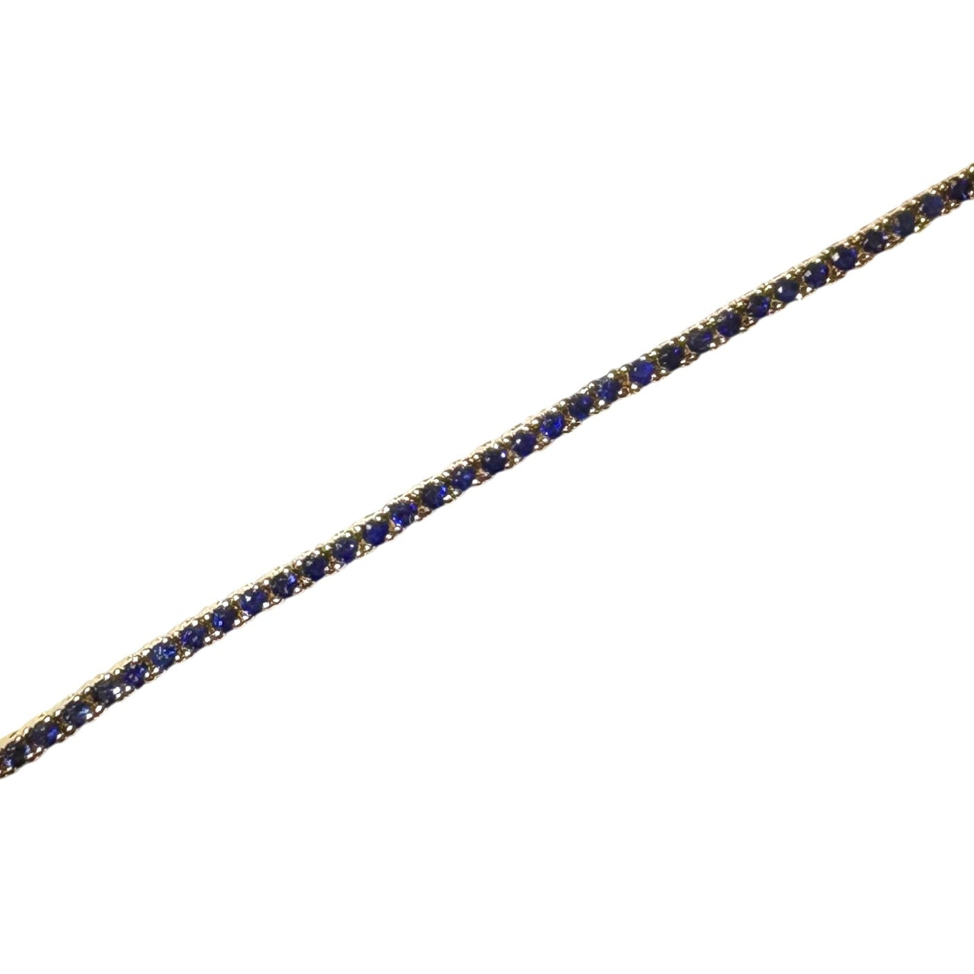 Blue Sapphire Tennis Bracelet