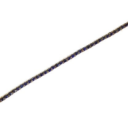 Blue Sapphire Tennis Bracelet