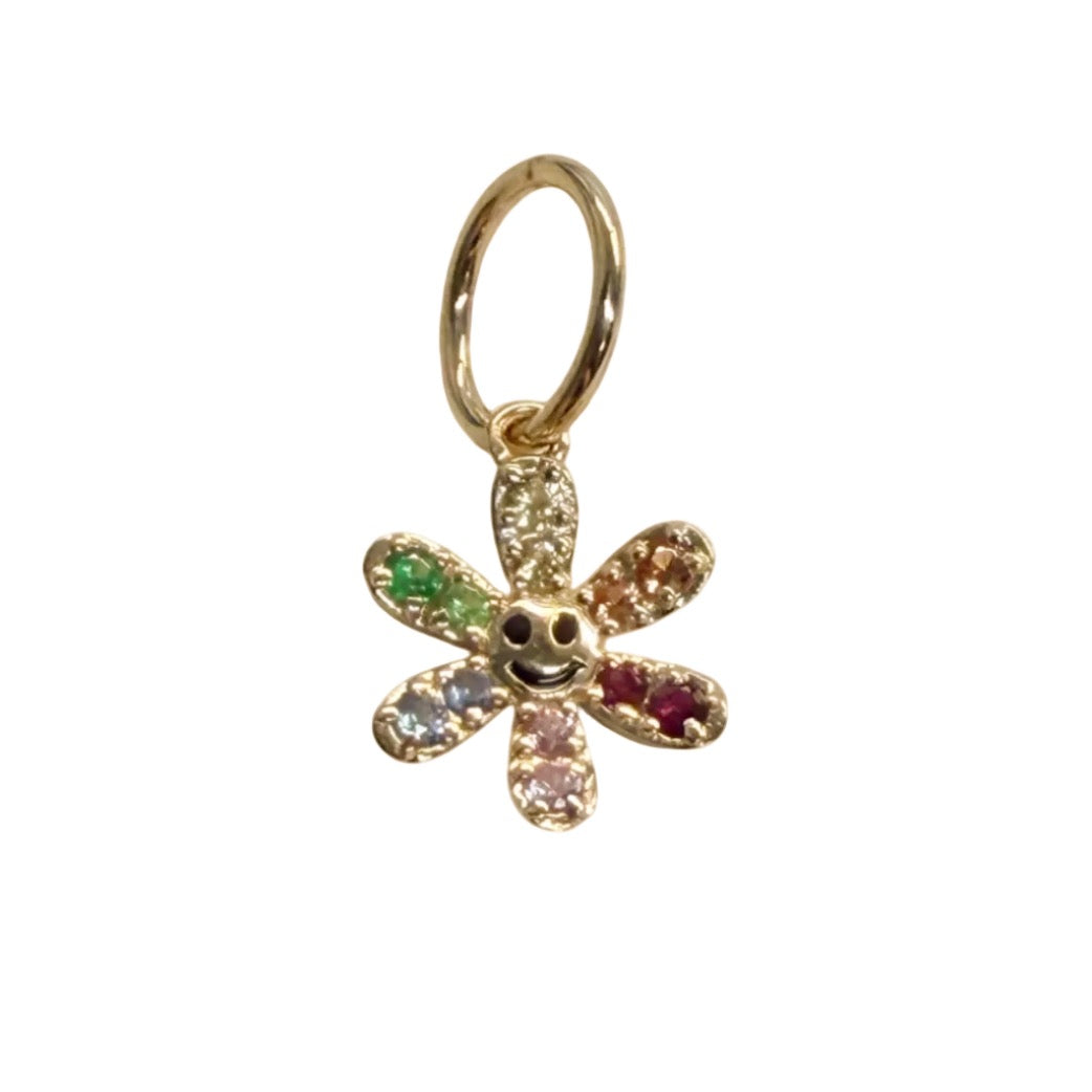 Smile Flower Multi-Color Pendant