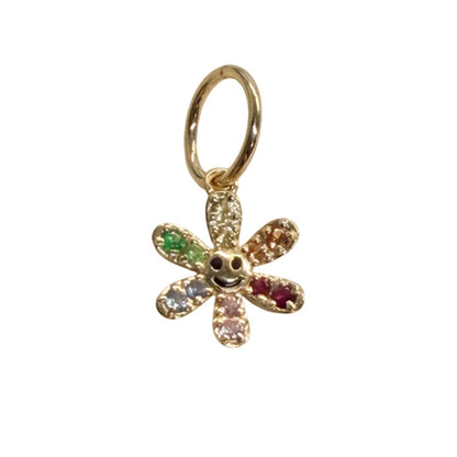 Smile Flower Multi-Color Pendant