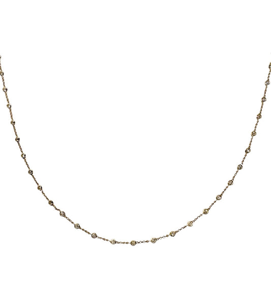 Mini Lab Grown Diamond Station Necklace
