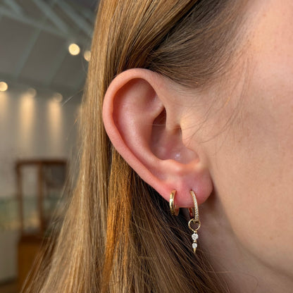 Tiny Sari Dagger Earring Charms