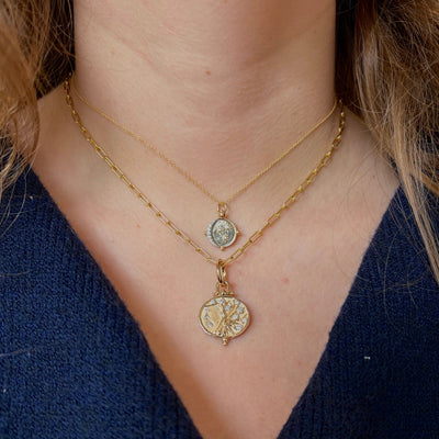Engraved Tree of Life Pendant