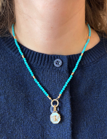 Queen Bee Tablet Pendant