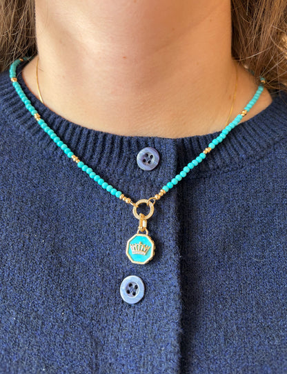 Queen Bee Tablet Pendant