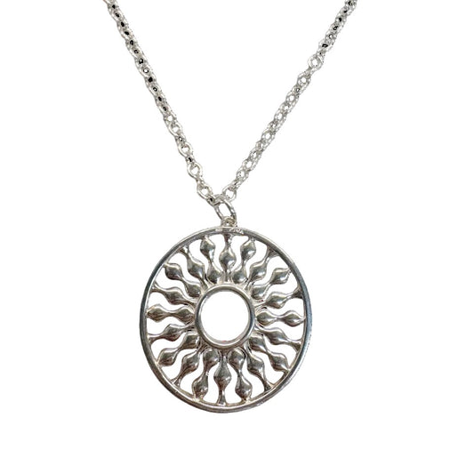 Radial Sun Necklace