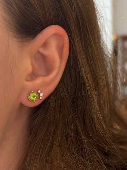 Period Cushion Cut Studs