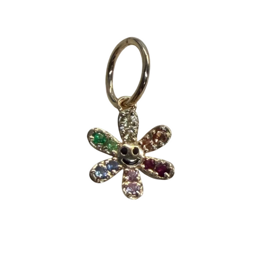 Smile Flower Multi-Color Pendant