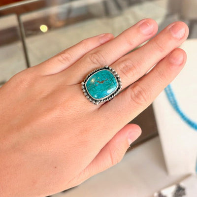 Sterling Silver Turquoise Ring