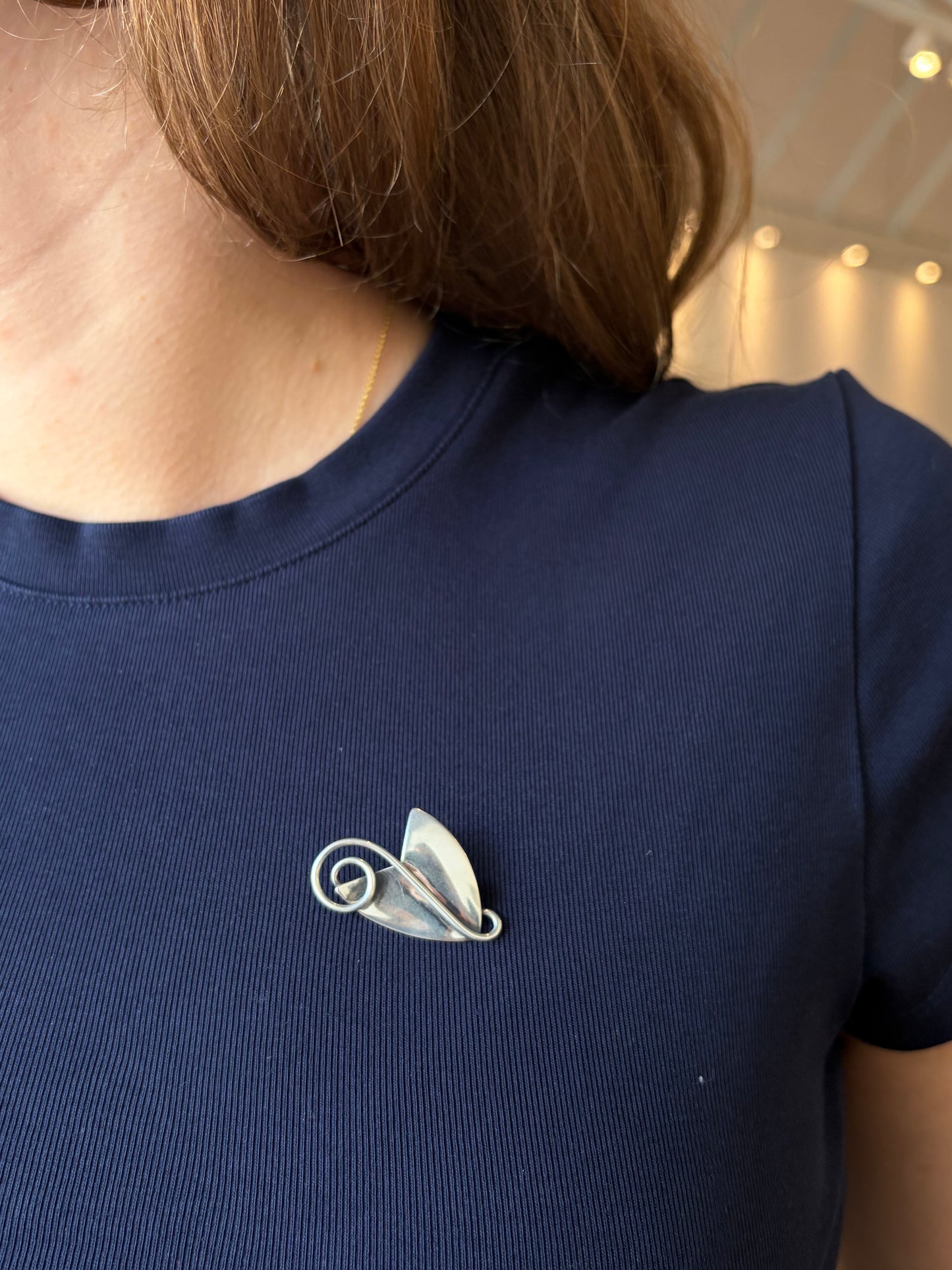 Danish Sterling Silver Pin