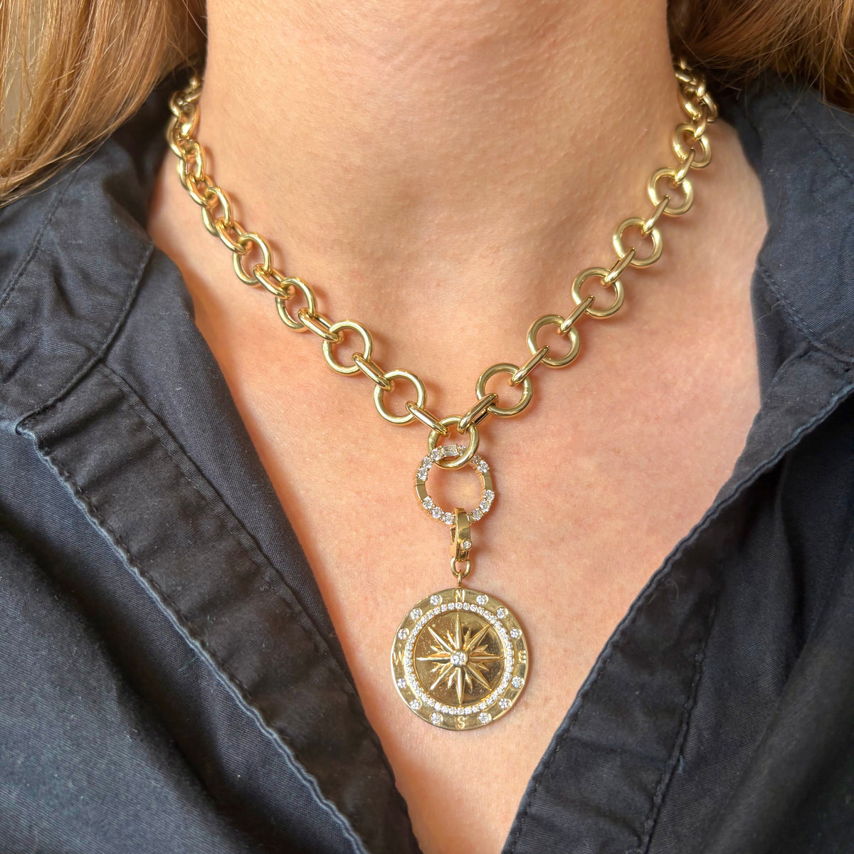Round and Baguette Lab Grown Diamond Enhancer