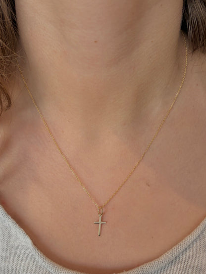 Gold Cross Pendant