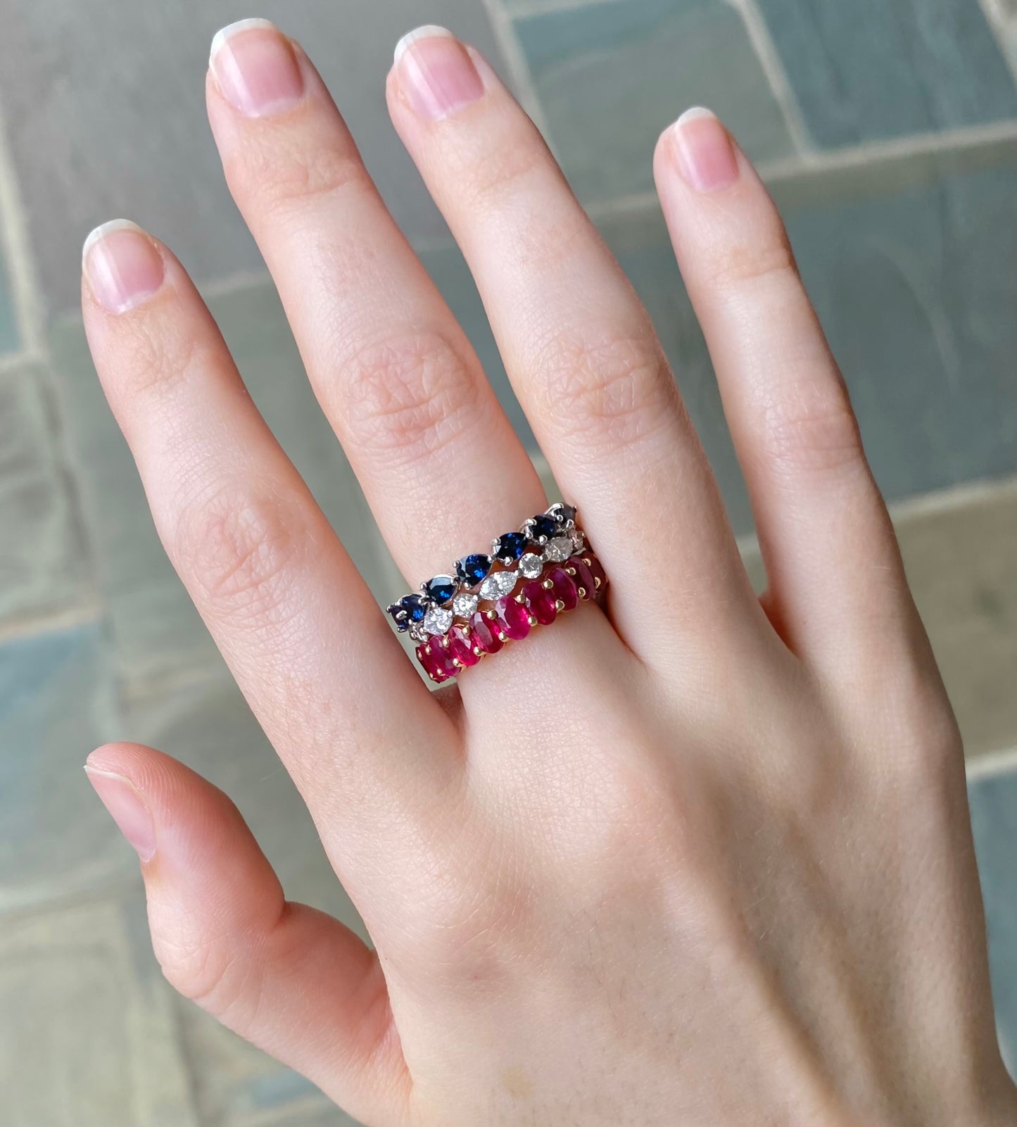 Pear Shape Sapphire Ring