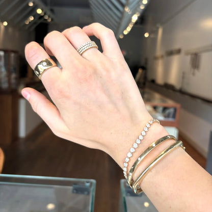 Flexible Diamond Wrap Ring