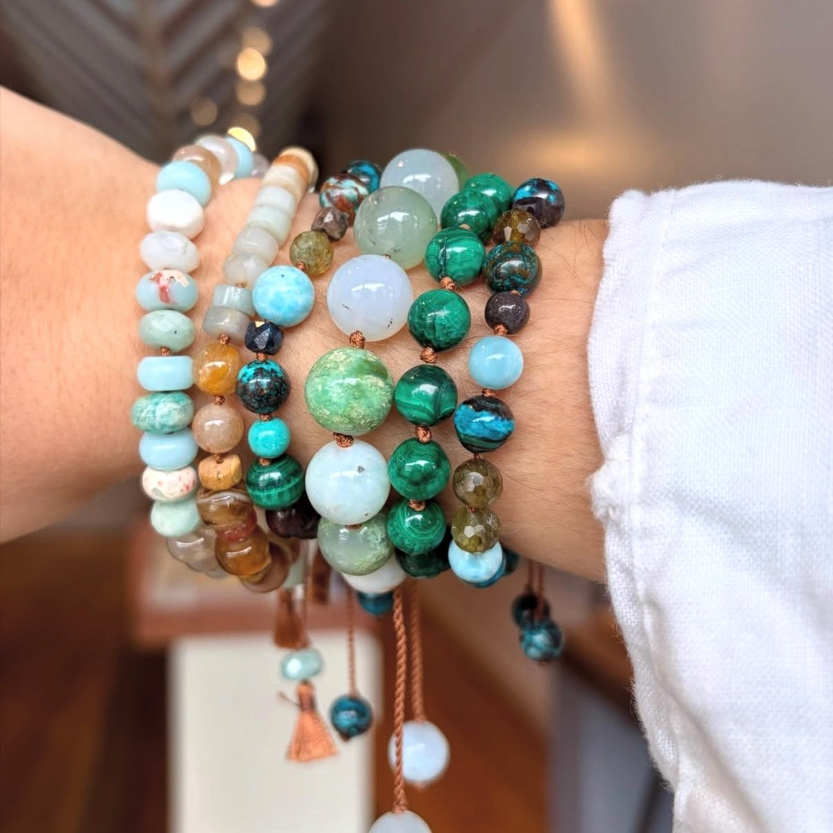 Jumbo Amazonite Bracelet