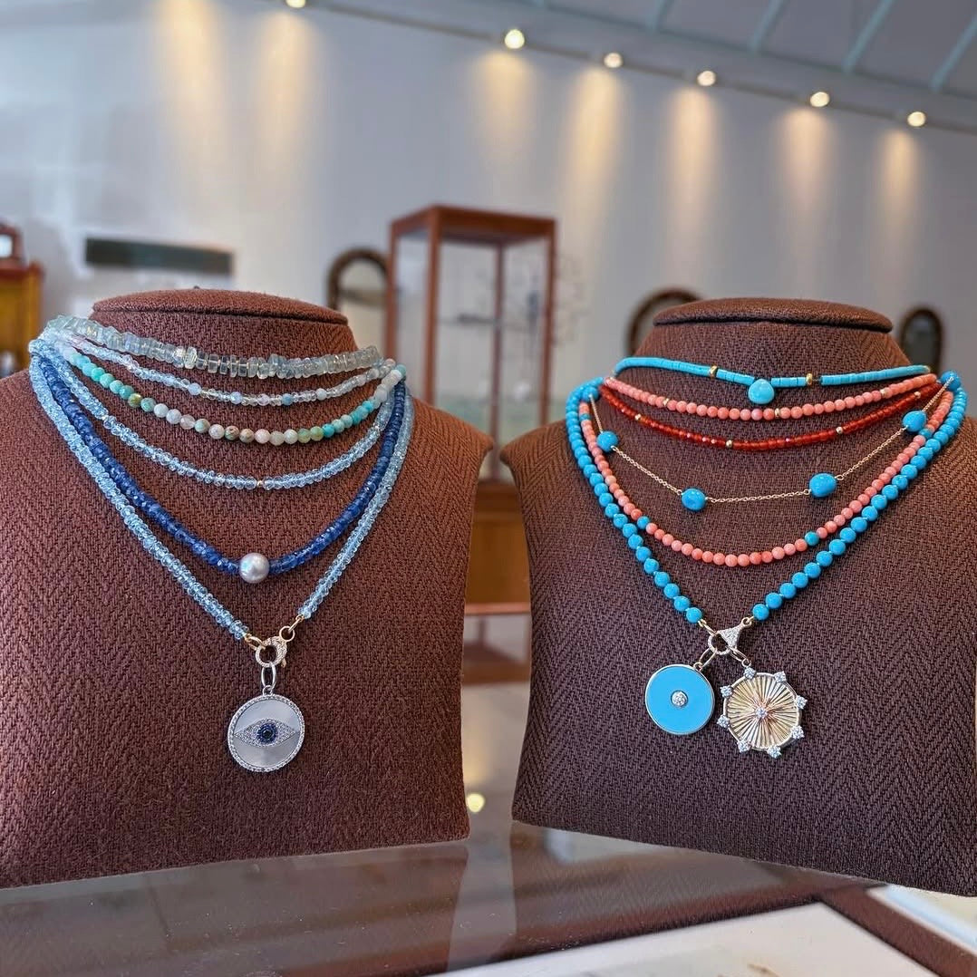 Coral Bead Necklace