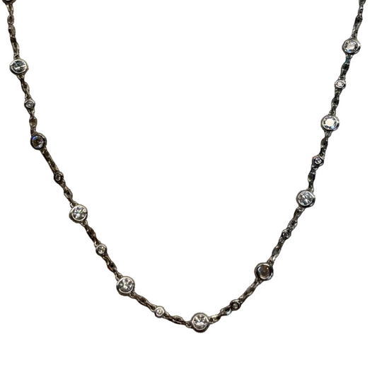 Lab Grown Diamond by the Yard Necklace