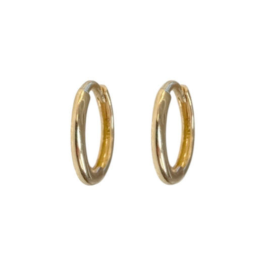 11mm Mini Gold Huggies
