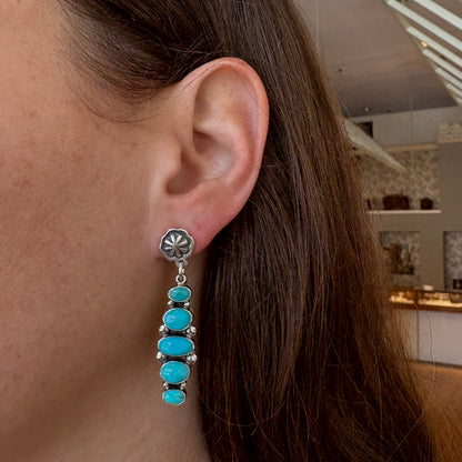 Turquoise Totem Earrings