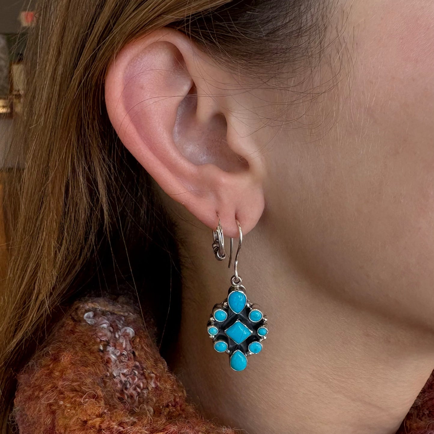 Turquoise Dangle Earrings