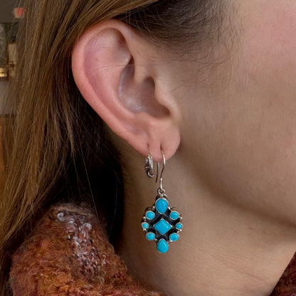 Turquoise Dangle Earrings