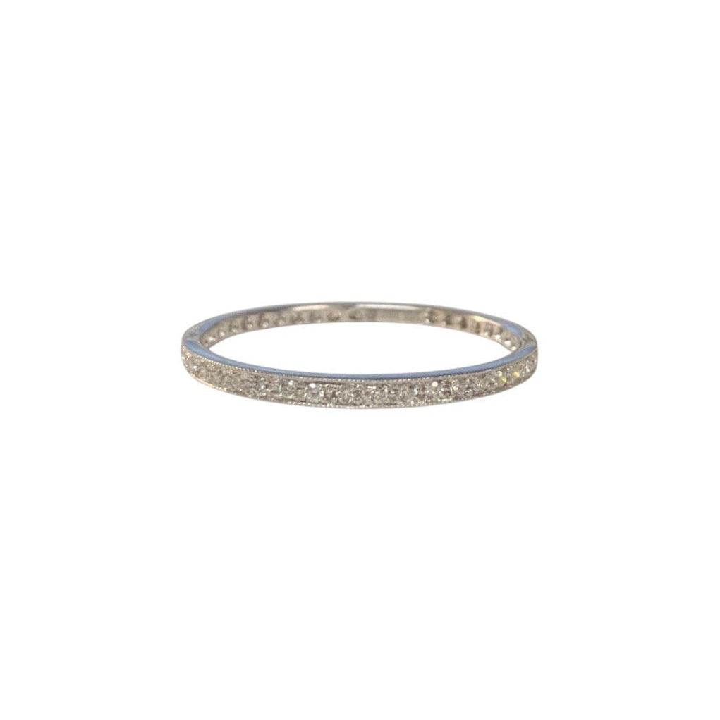 Milgrain Diamond Eternity Band
