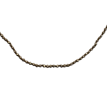 Silver Knotted Necklace