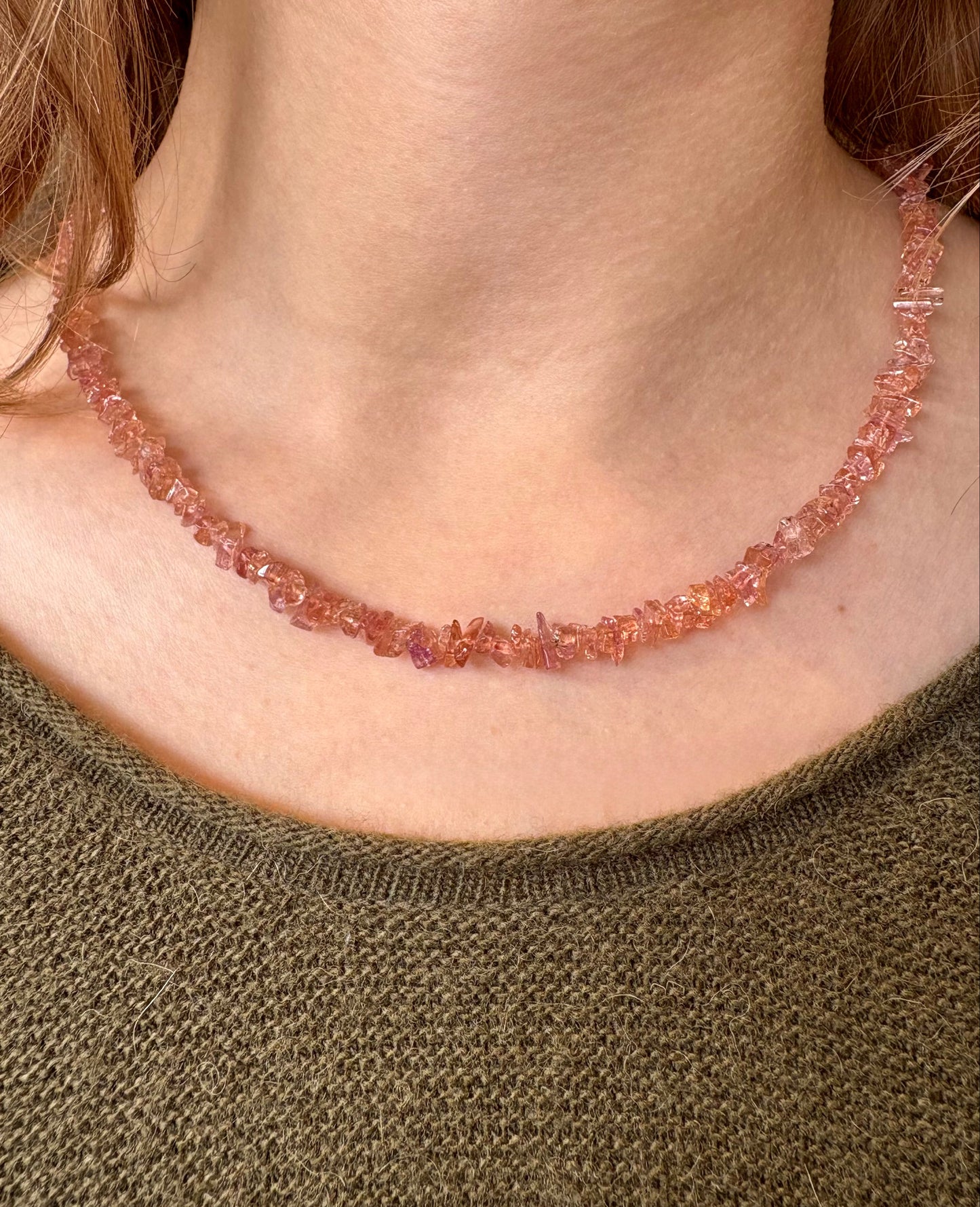 Imperial Topaz Necklace