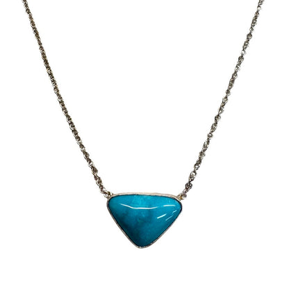 Triangle Turquoise Necklace
