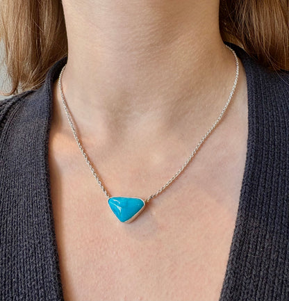 Triangle Turquoise Necklace