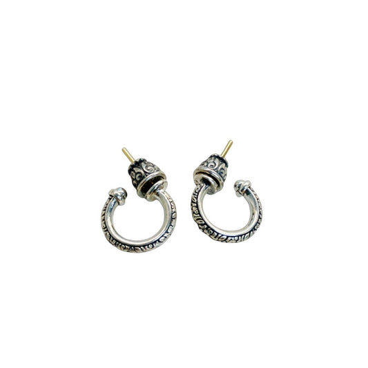 Sterling Silver Mini Hoop Earrings