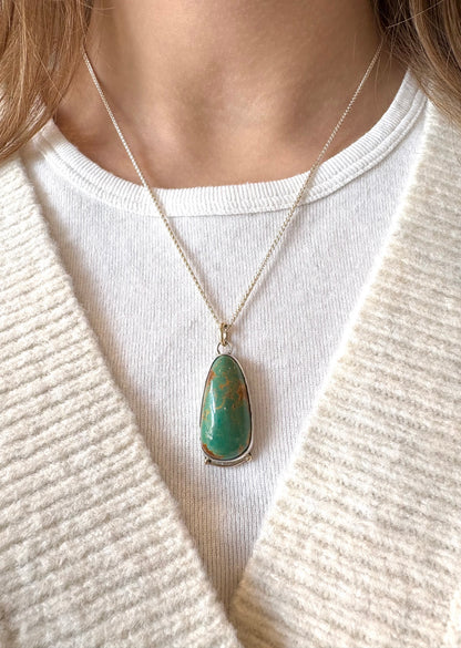 Royston Turquoise Pendant