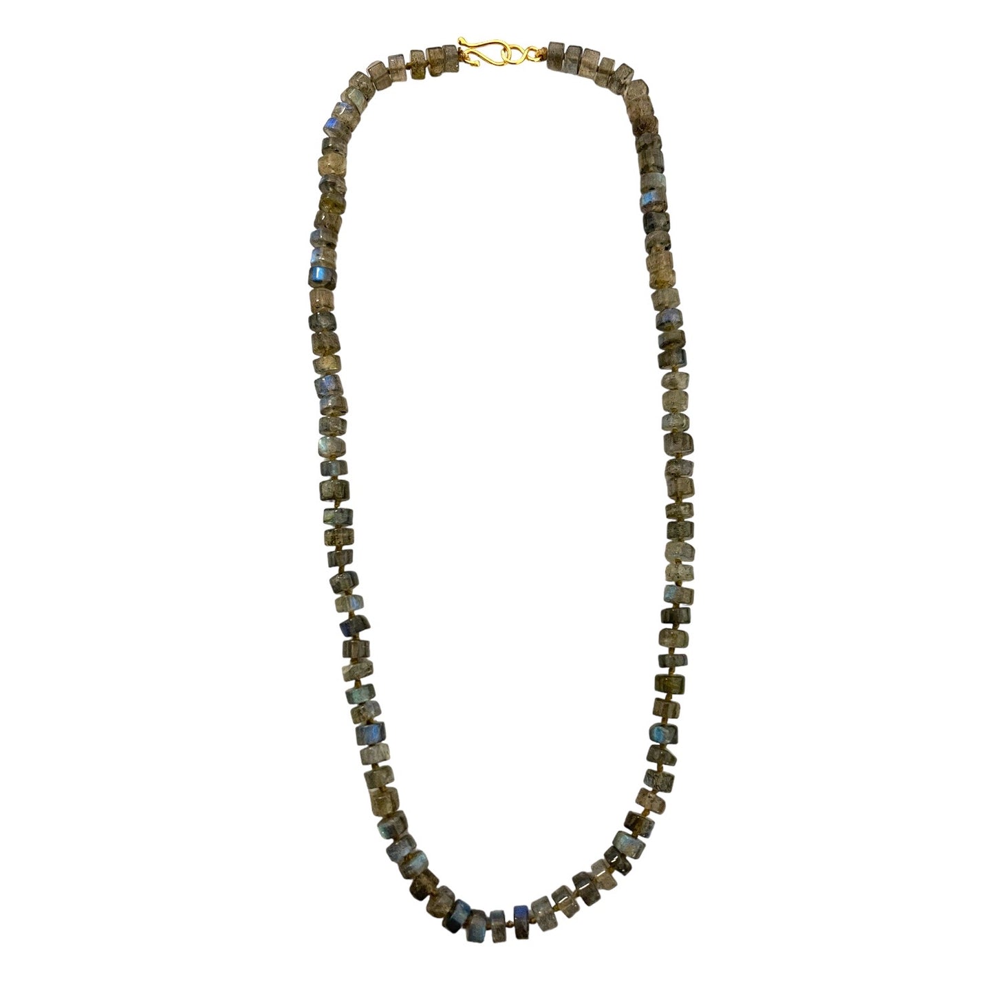 Knotted Labradorite Necklace