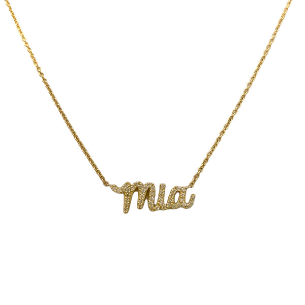 Custom Diamond "Mia" Necklace