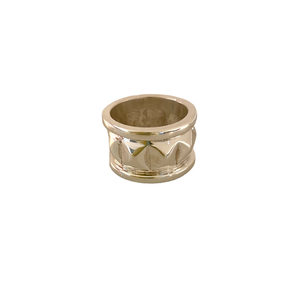 Sterling Pyramid Ring