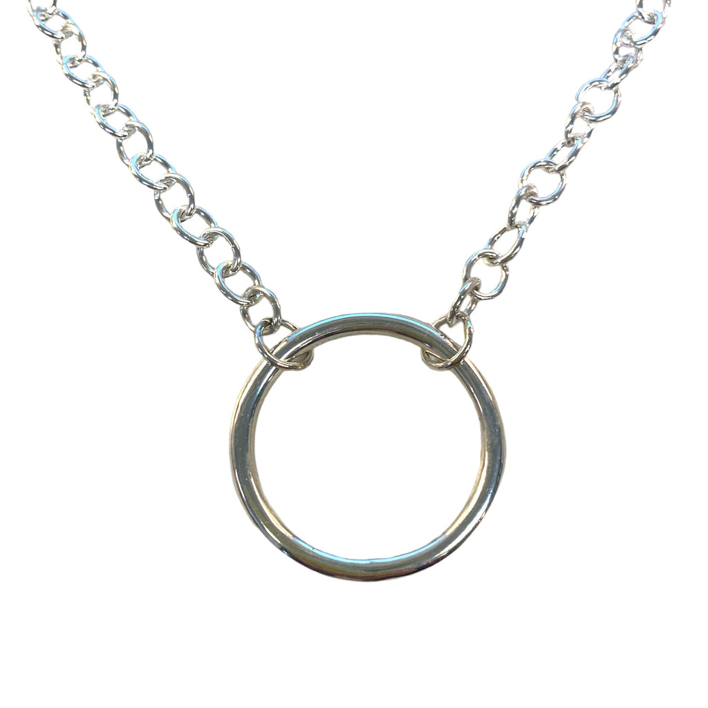 Circle Pendant Necklace