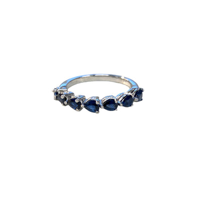 Pear Shape Sapphire Ring