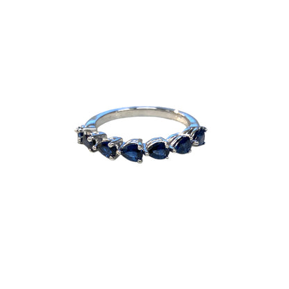 Pear Shape Sapphire Ring