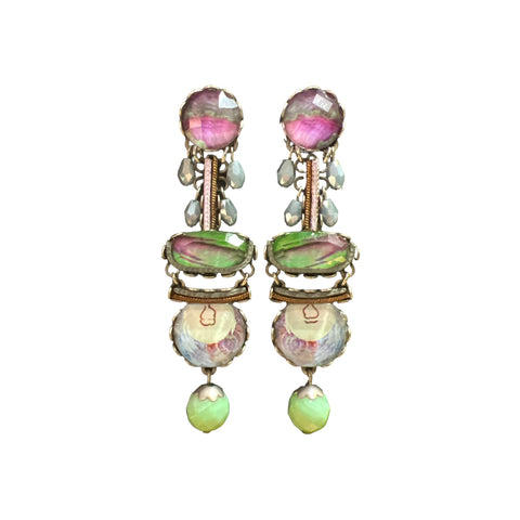 Lavendar Fields Tacovanda Earrings