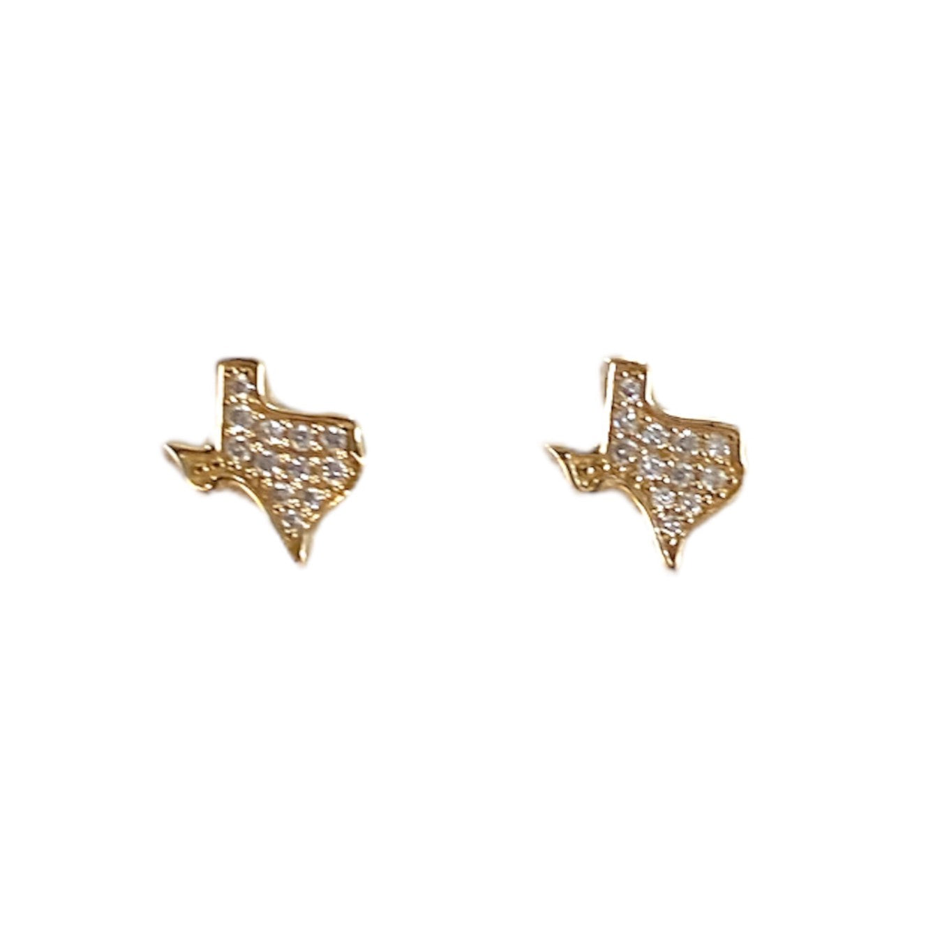 Diamond Texas Stud Earrings