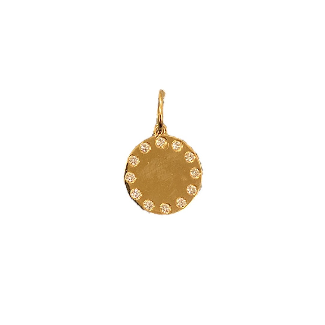 Engravable Gold Disc