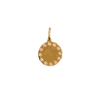 Engravable Gold Disc